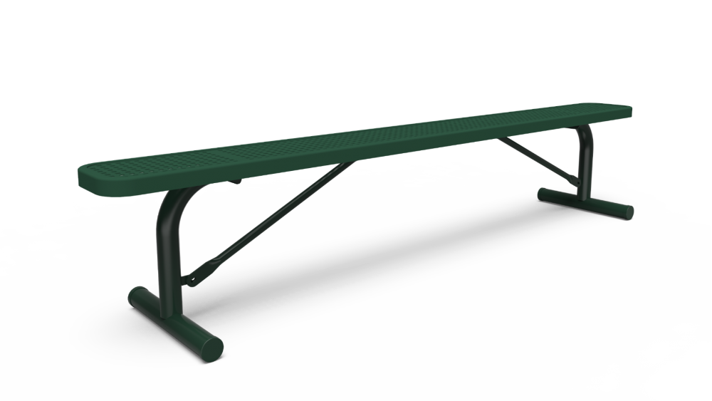 Backless Contemporary 8' (2,44m) Portable