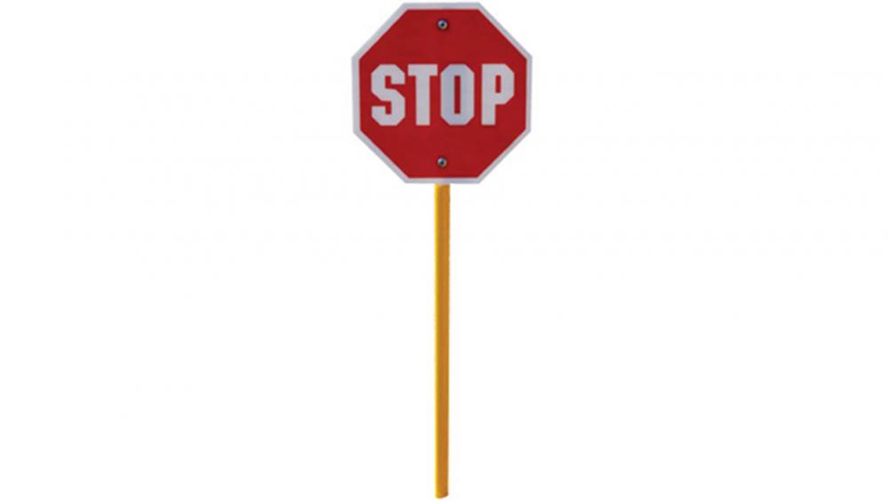 Trike Path Stop Sign