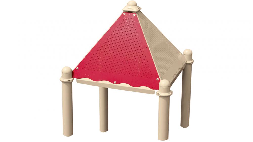 Perforated Steel Carnival Roof